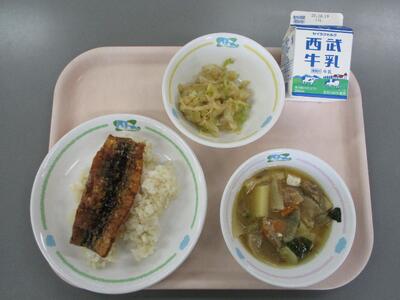 今日の給食