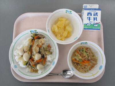 今日の給食