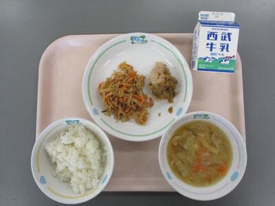 今日の給食