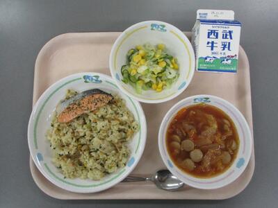 今日の給食