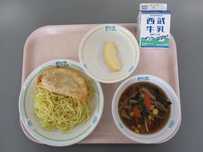 今日の給食