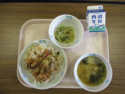 今日の給食