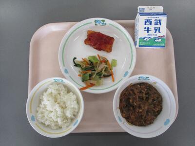 今日の給食