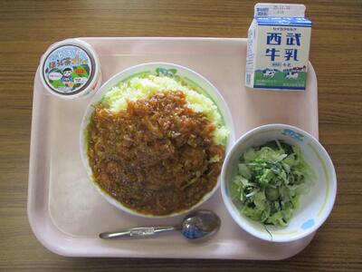 今日の給食