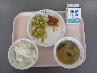 今日の給食