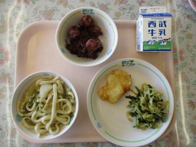 今日の給食