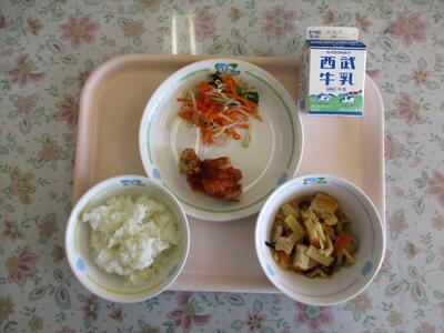 今日の給食