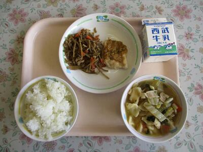 今日の給食