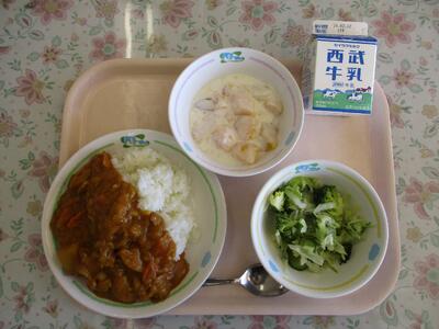 今日の給食