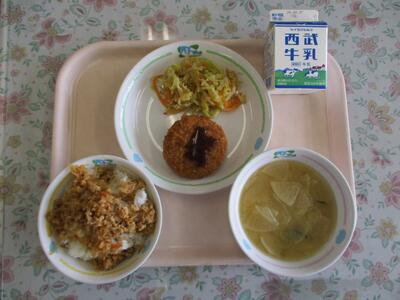 今日の給食
