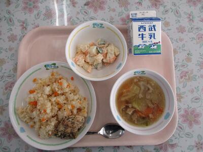 今日の給食