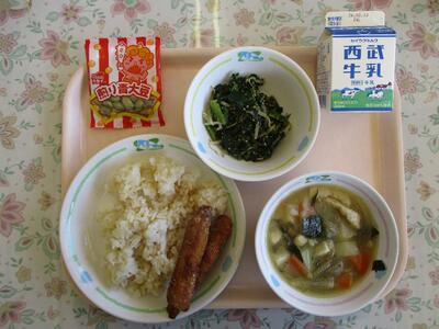 今日の給食