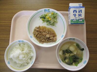 今日の給食
