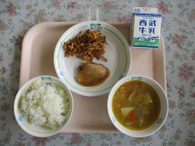 今日の給食