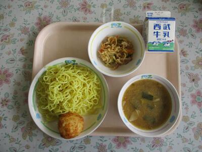 今日の給食