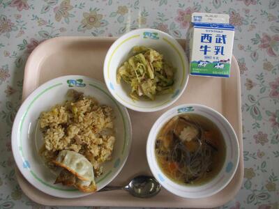 今日の給食