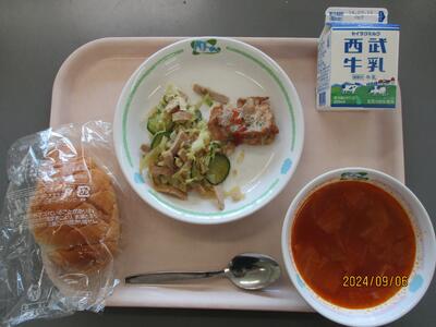 今日の給食