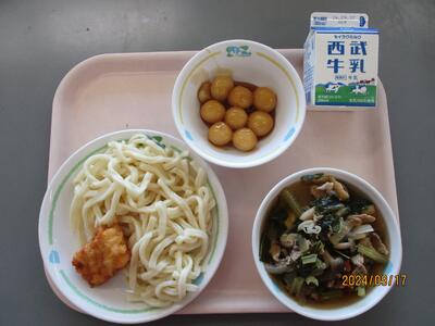 今日の給食