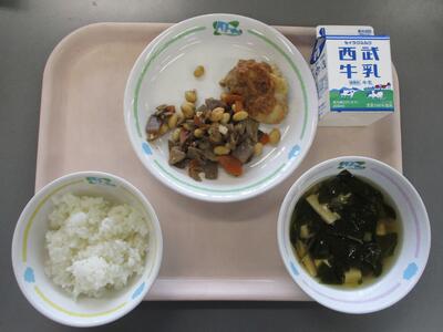 今日の給食