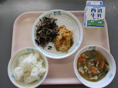 今日の給食