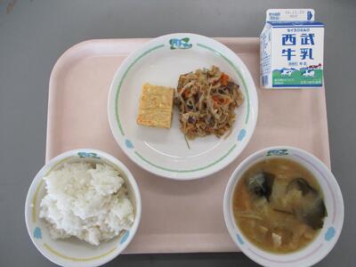 今日の給食