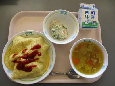 今日の給食