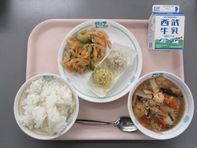 今日の給食