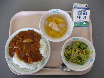 今日の給食