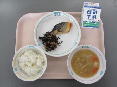 今日の給食
