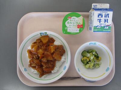 今日の給食