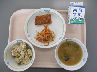 今日の給食