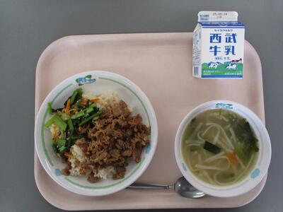 今日の給食
