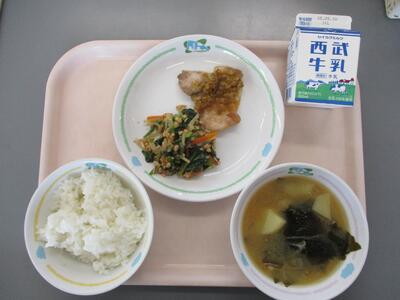 今日の給食