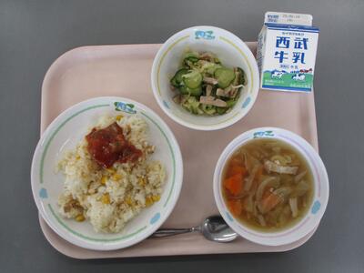 今日の給食