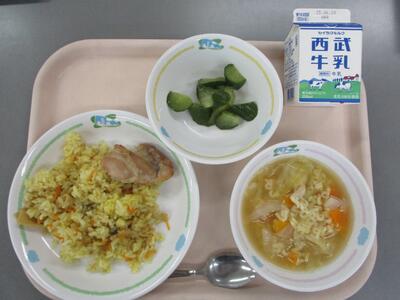 今日の給食