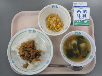 今日の給食