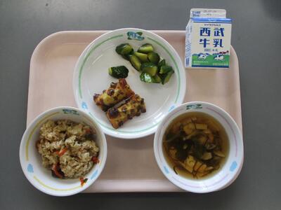 今日の給食