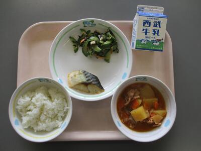 今日の給食