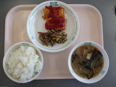 今日の給食