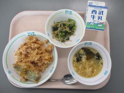 今日の給食