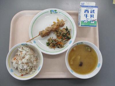 今日の給食