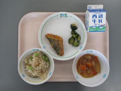 今日の給食