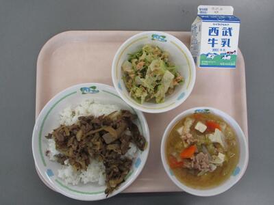 今日の給食